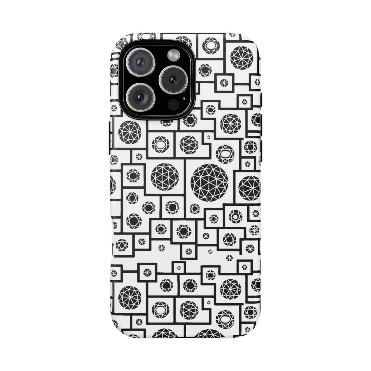 Unique Geometric Phone Case - For iPhone, Google Pixel, and Samsung Galaxy