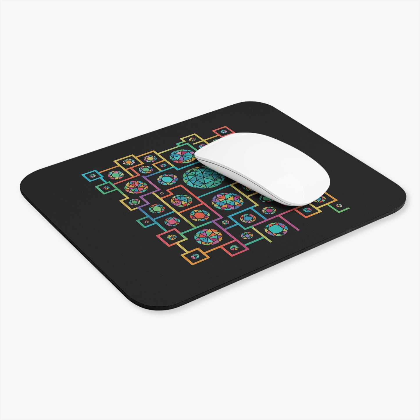Geometric Heritage Mouse Pad