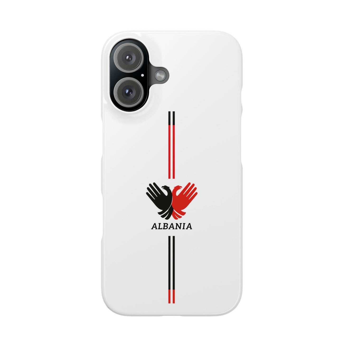 Albania Slim Phone Case | Stylish Mobile Cover, Unique Gift for Travelers, Phone Accessory for Albanian Pride, Home Decor