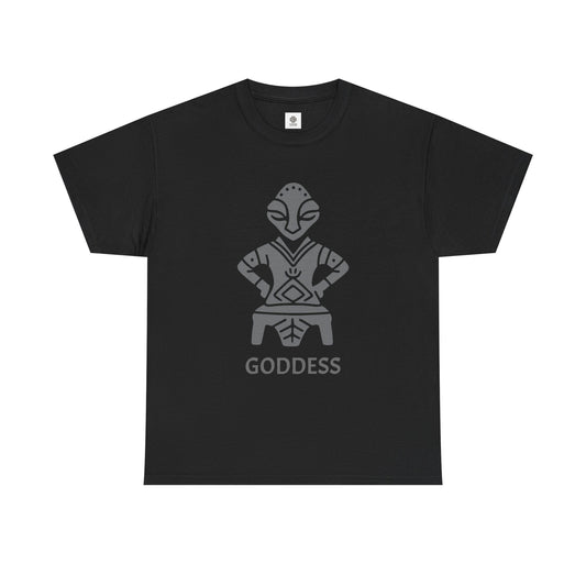 The Goddess On The Throne Cultural Artwork Tee Unisex Heavy Cotton Tee