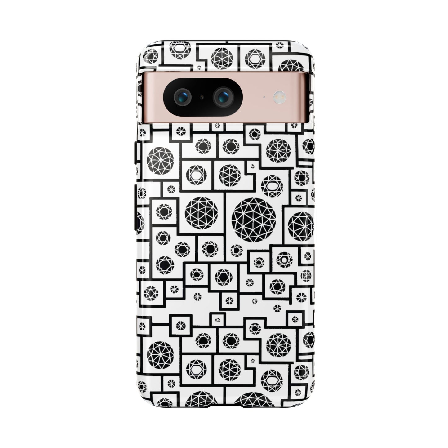 Unique Geometric Phone Case - For iPhone, Google Pixel, and Samsung Galaxy