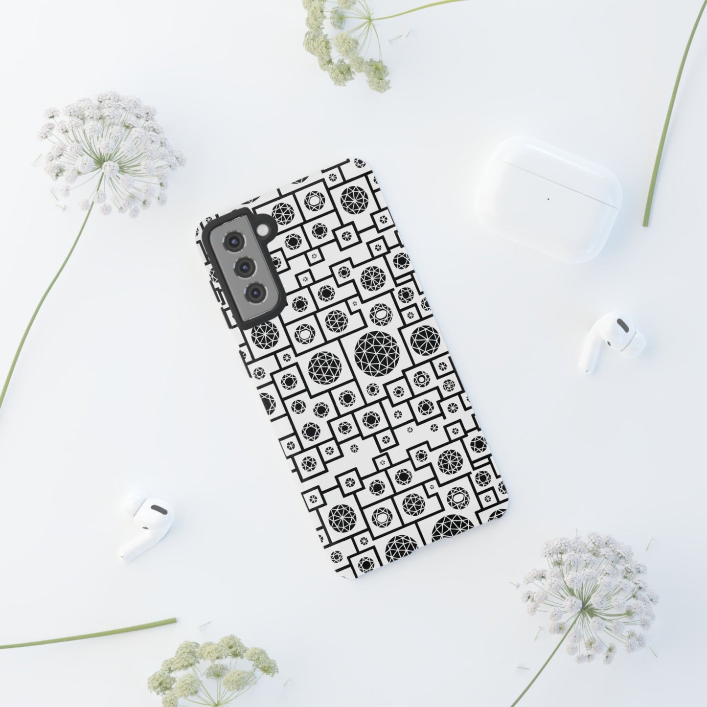 Unique Geometric Phone Case - For iPhone, Google Pixel, and Samsung Galaxy