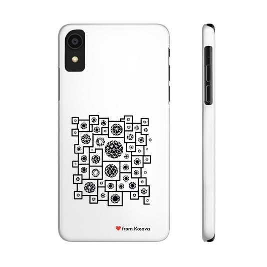 Kosova Love Slim Phone Case For iPhone