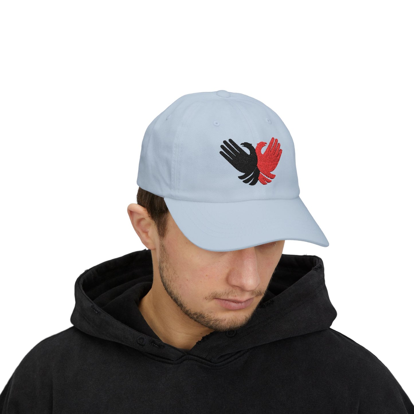 Embroidered Albania Double Headed Eagle Hat - Vintage Baseball Cap, Retro Dad Hat, Patriotic Headwear, Gift for Him