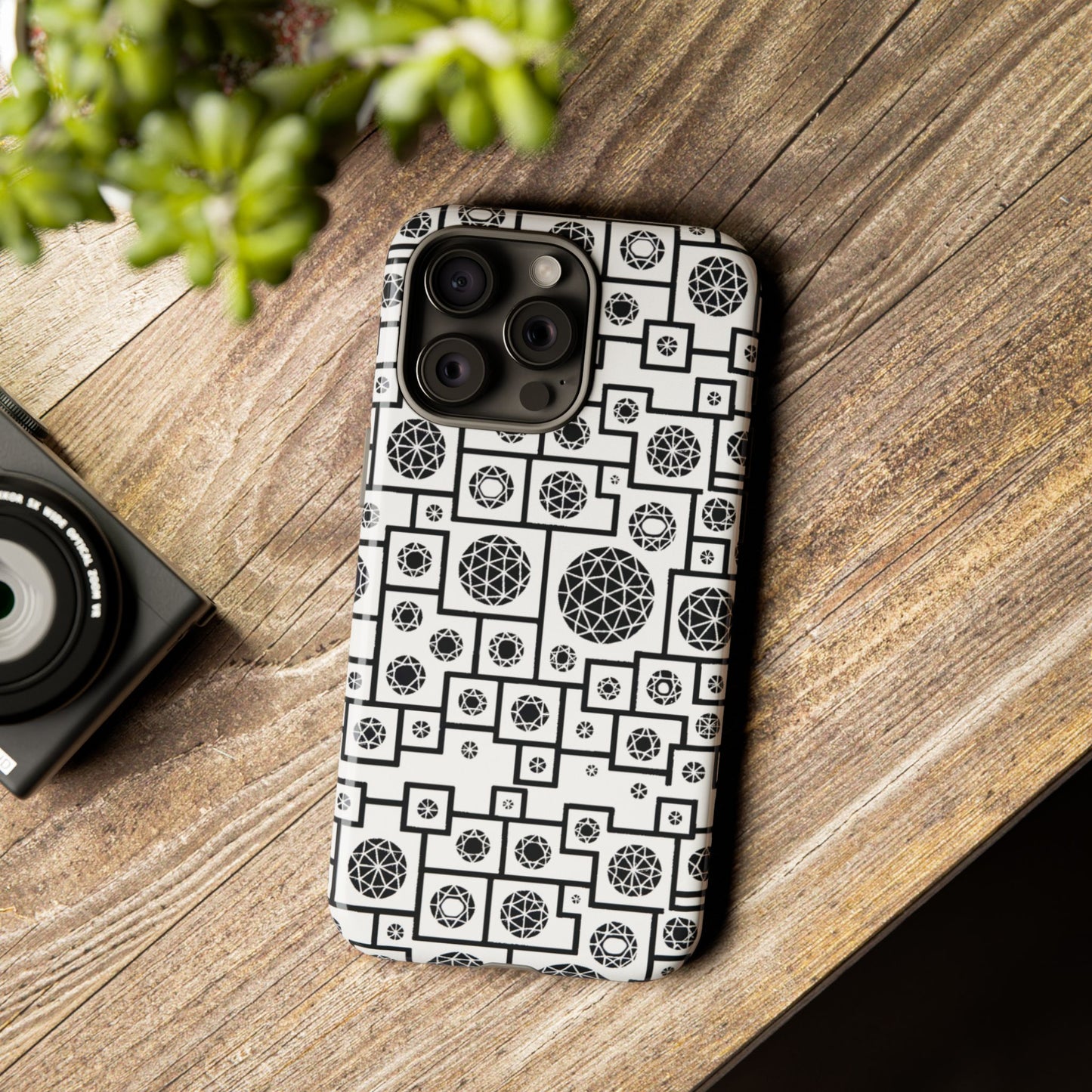 Unique Geometric Phone Case - For iPhone, Google Pixel, and Samsung Galaxy