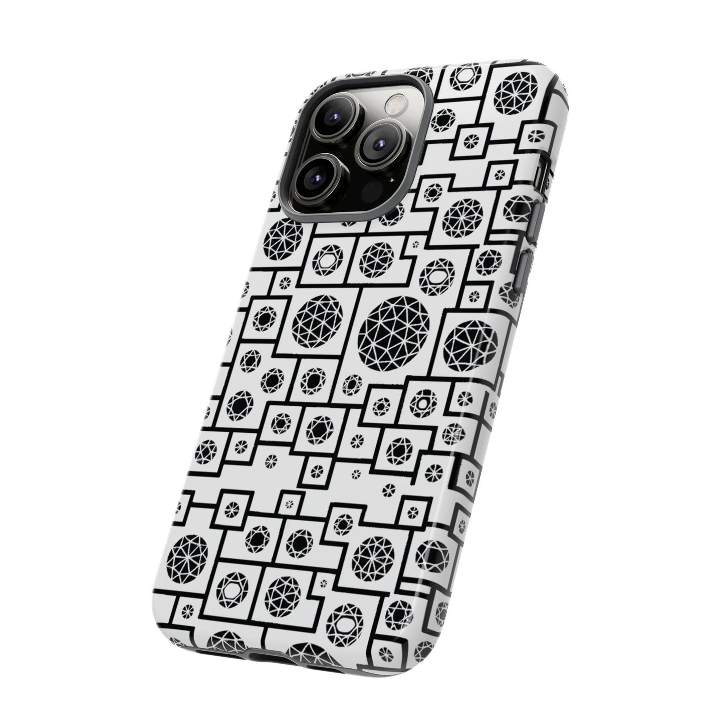 Unique Geometric Phone Case - For iPhone, Google Pixel, and Samsung Galaxy