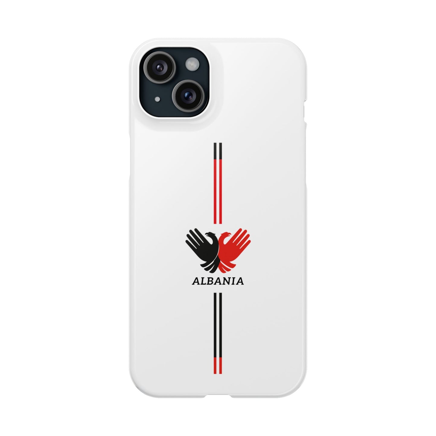 Albania Slim Phone Case | Stylish Mobile Cover, Unique Gift for Travelers, Phone Accessory for Albanian Pride, Home Decor