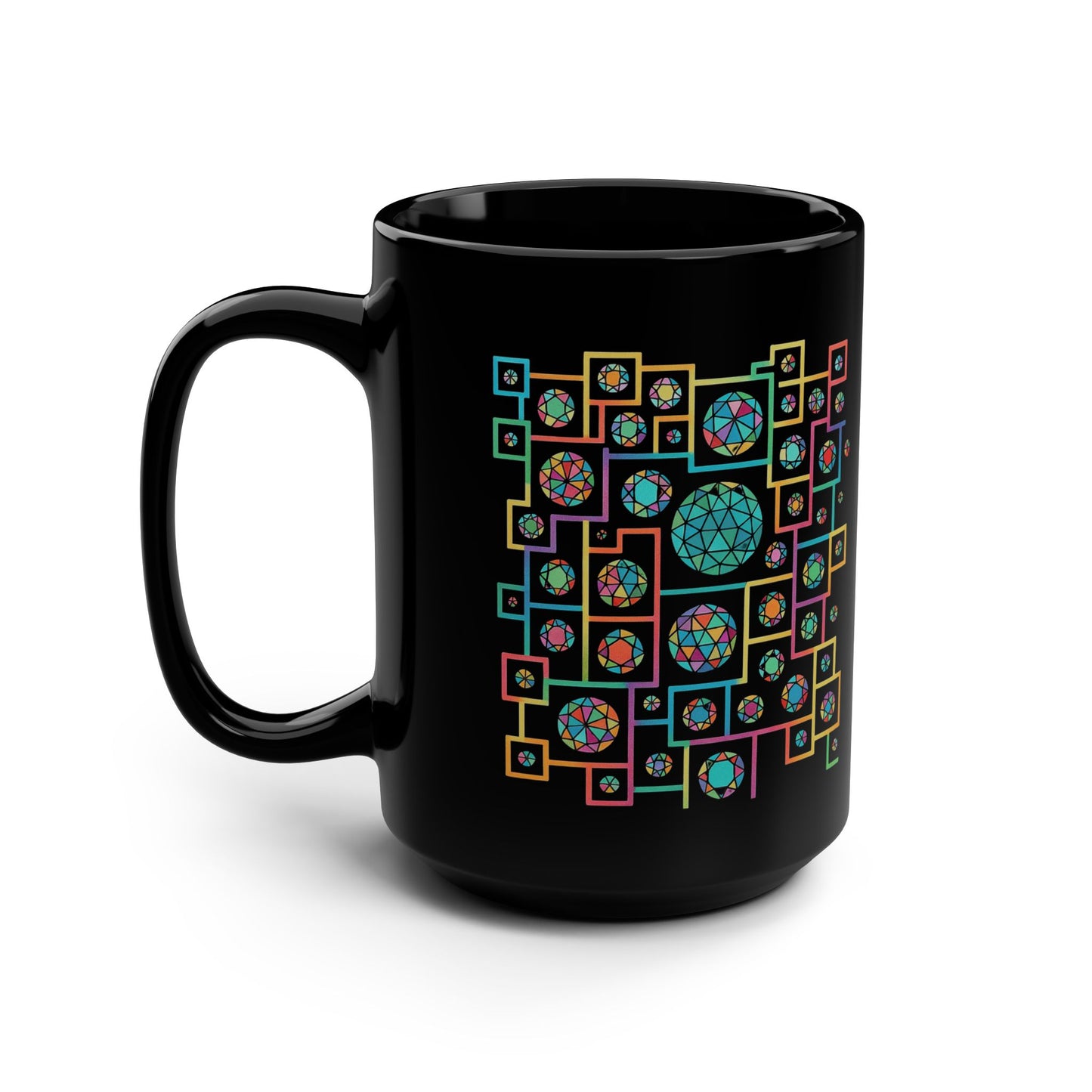 Geometric Heritage Ceramic Mug
