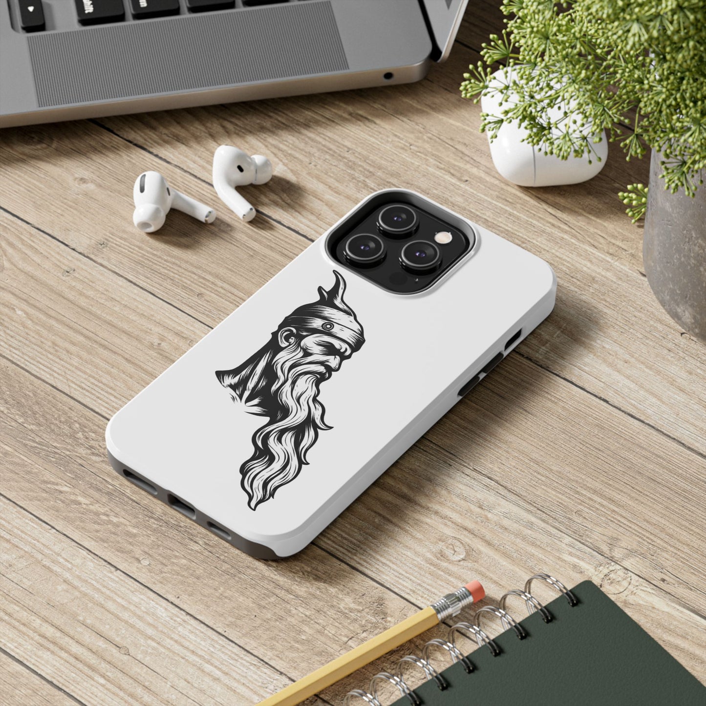 Stylish Tough Phone Case, Gjergj Kastrioti Skënderbeu, Perfect Gift, iPhone Accessories, Durable Protection, Unique Phone Cover