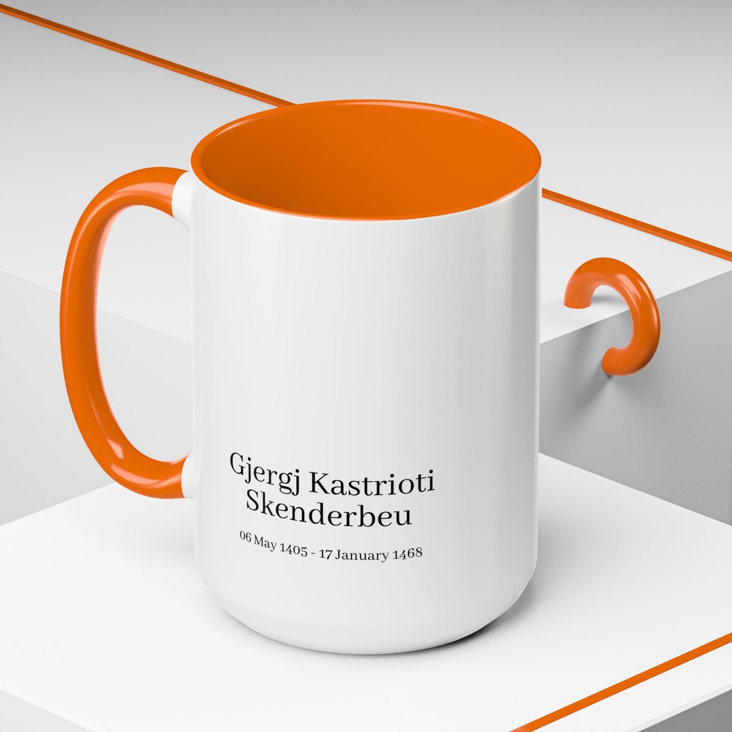 Coffee Mug - Gjergj Kastrioti Skederbeu Design