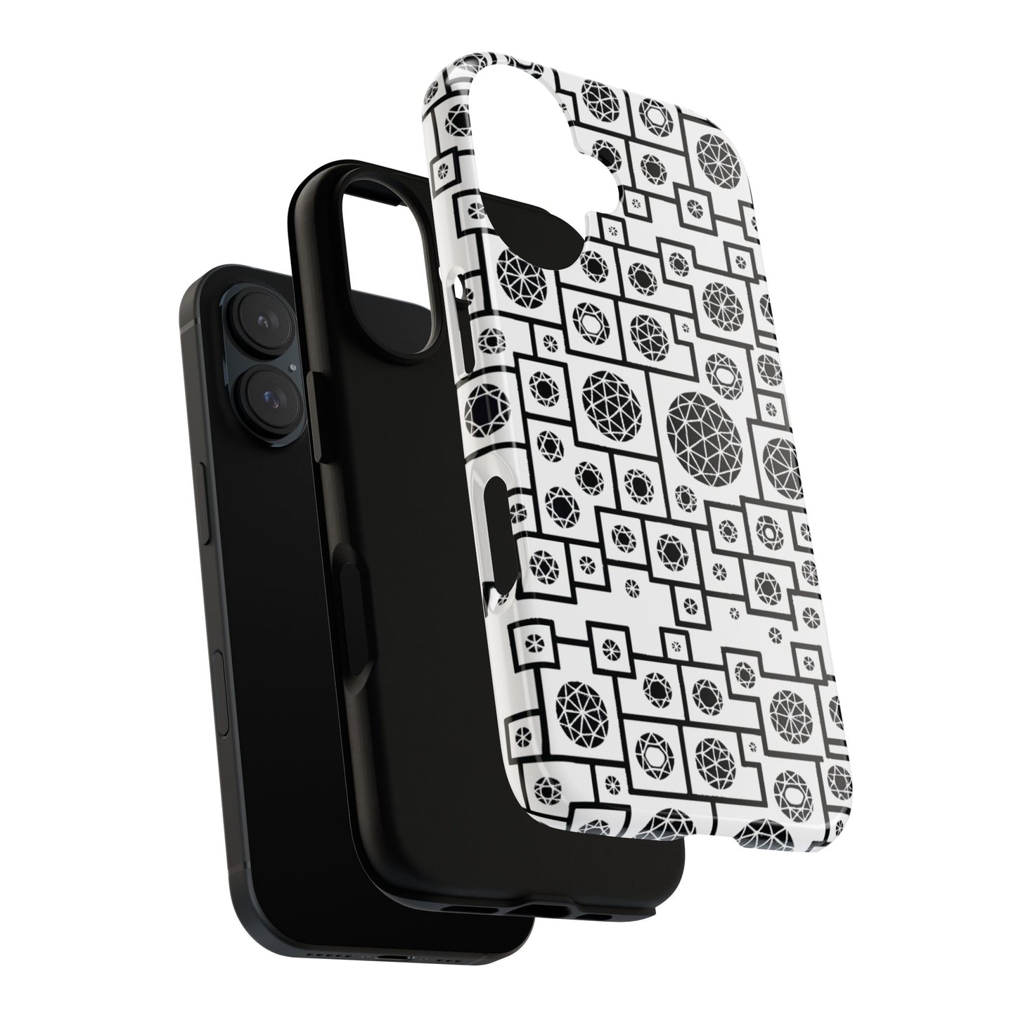 Unique Geometric Phone Case - For iPhone, Google Pixel, and Samsung Galaxy