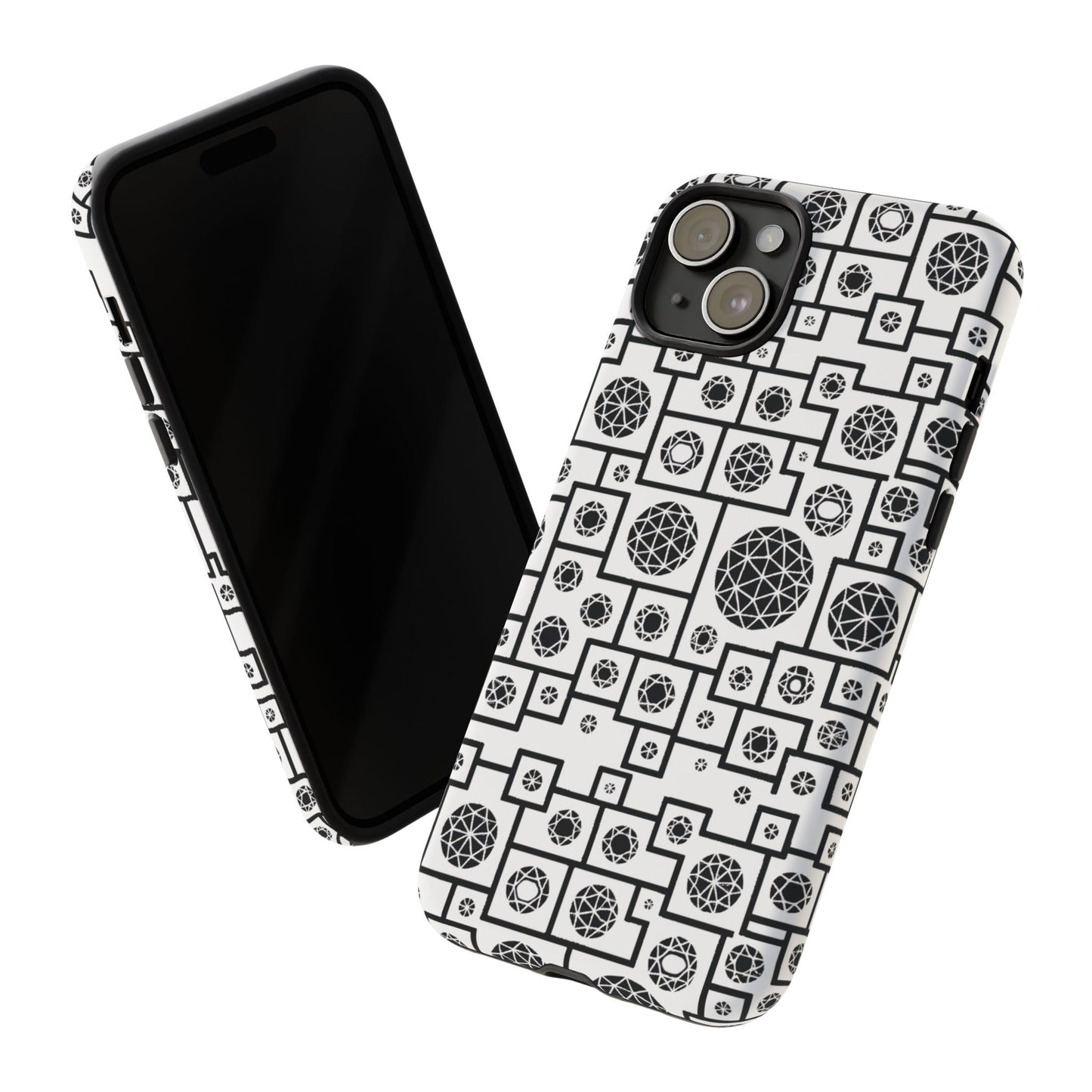 Unique Geometric Phone Case - For iPhone, Google Pixel, and Samsung Galaxy