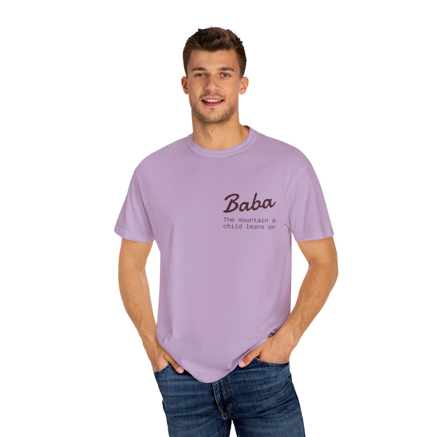 Baba T-Shirt, Casual Gift, Unique, Comfortable Everyday Style - Fathers Day