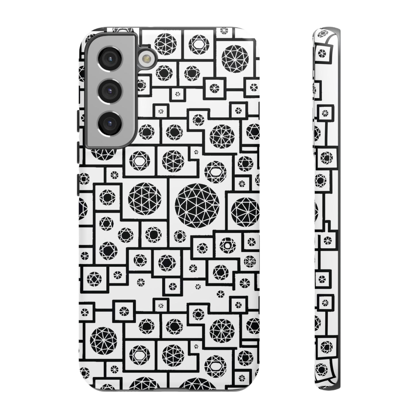Unique Geometric Phone Case - For iPhone, Google Pixel, and Samsung Galaxy
