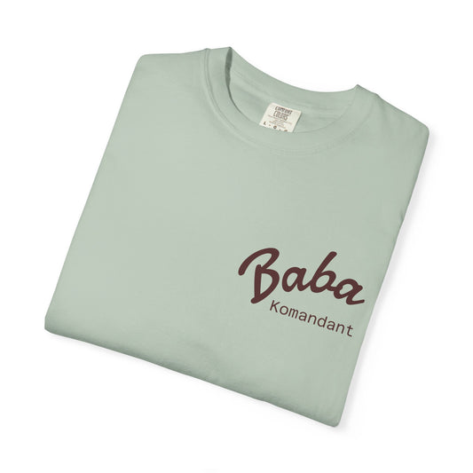 Baba Komandant Unisex T-Shirt, Casual Gift, Unique Men's Wear, Graphic Tee, Comfortable Everyday Style