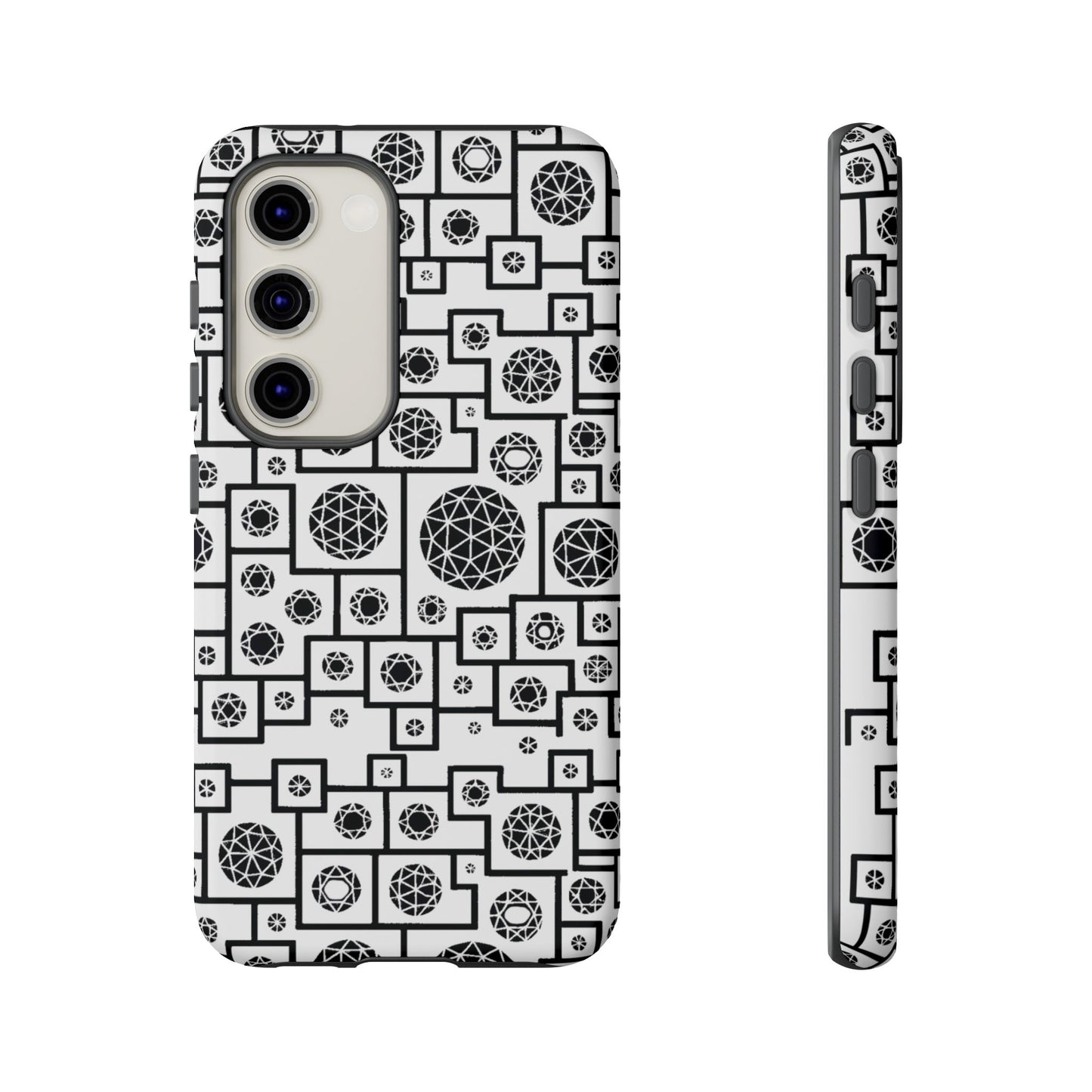 Unique Geometric Phone Case - For iPhone, Google Pixel, and Samsung Galaxy