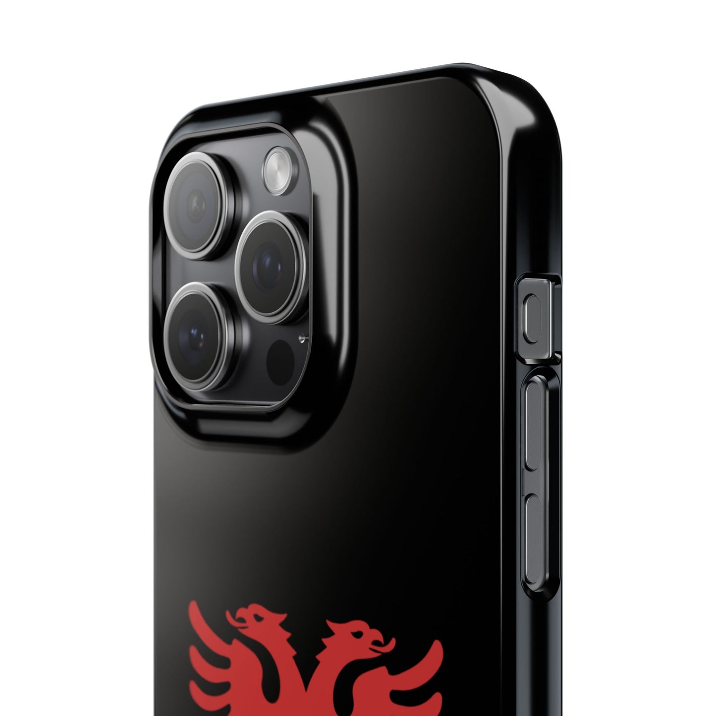 Slim Cases - Albania Double Headed Eagle, Albanian Flag Phone Cover, Patriotic Phone Case, National Symbol Gift, Unique Phone Accessories