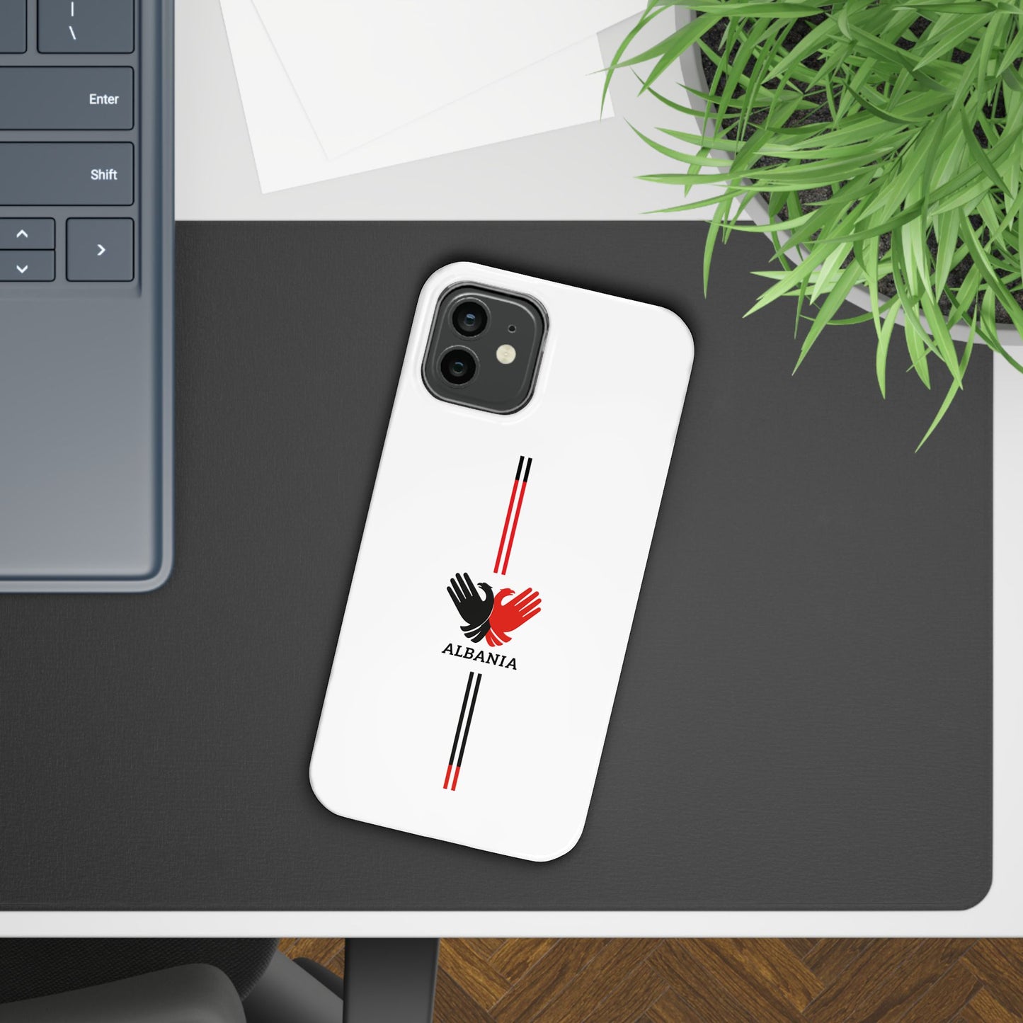 Albania Slim Phone Case | Stylish Mobile Cover, Unique Gift for Travelers, Phone Accessory for Albanian Pride, Home Decor
