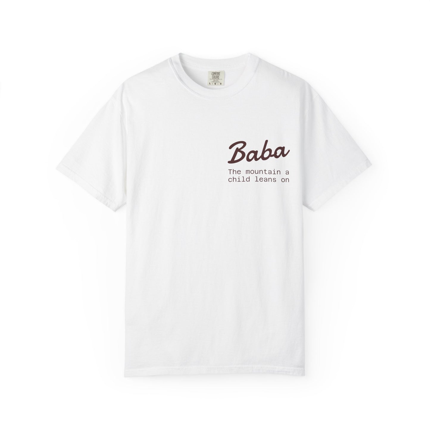Baba T-Shirt, Casual Gift, Unique, Comfortable Everyday Style - Fathers Day