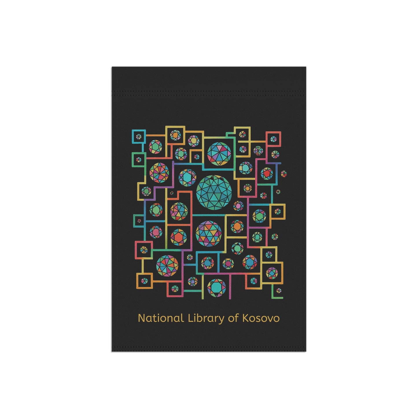 Geometric Heritage Colorful Garden Banner