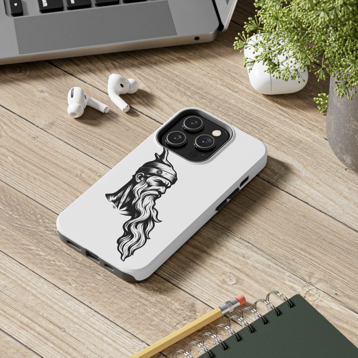 Stylish Tough Phone Case, Gjergj Kastrioti Skënderbeu, Perfect Gift, iPhone Accessories, Durable Protection, Unique Phone Cover