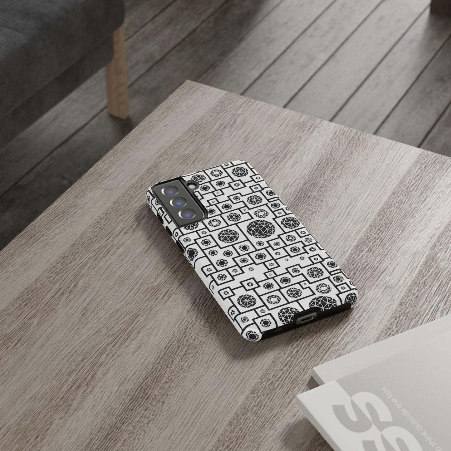 Unique Geometric Phone Case - For iPhone, Google Pixel, and Samsung Galaxy