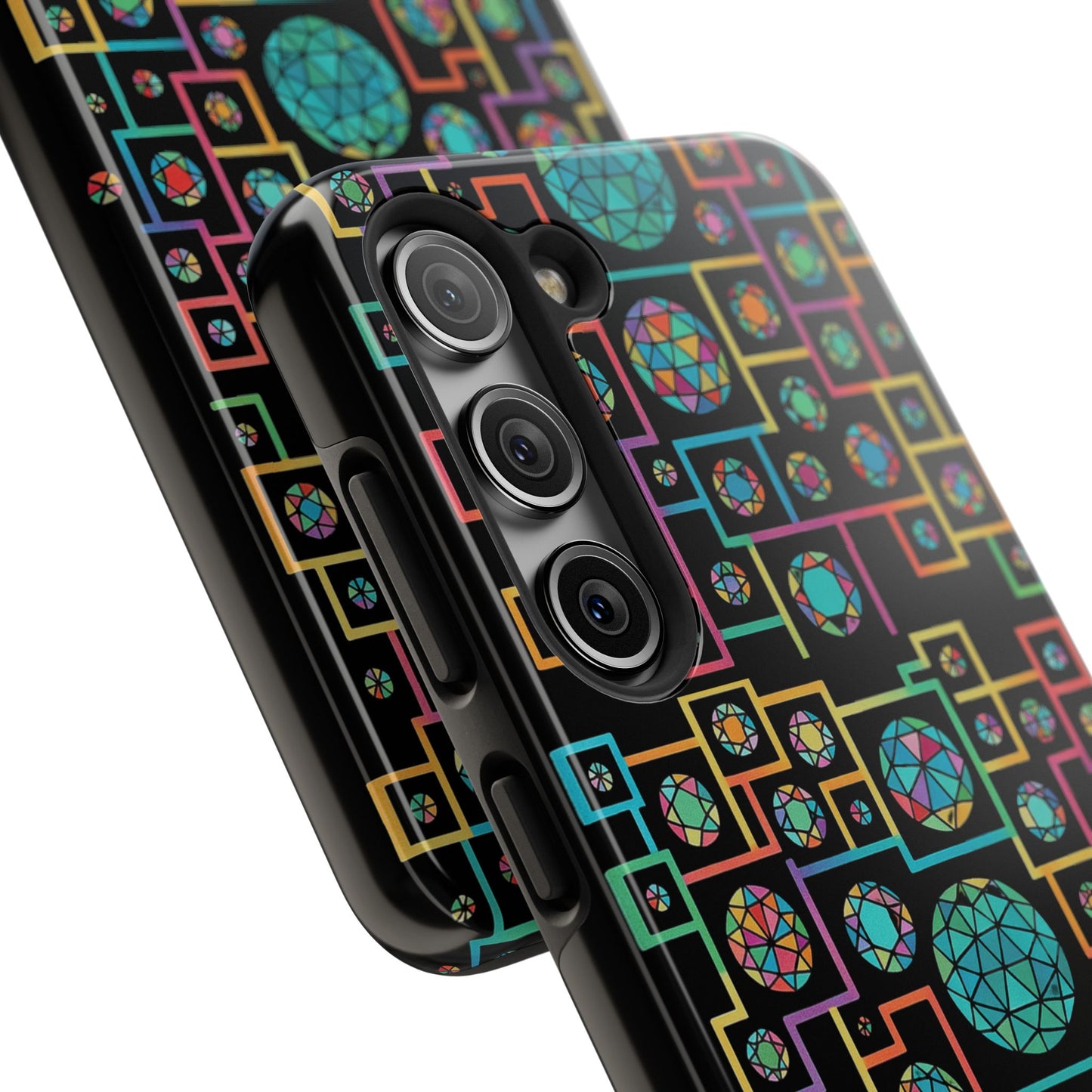 Geometric Dome Inspired Tough Phone Cases