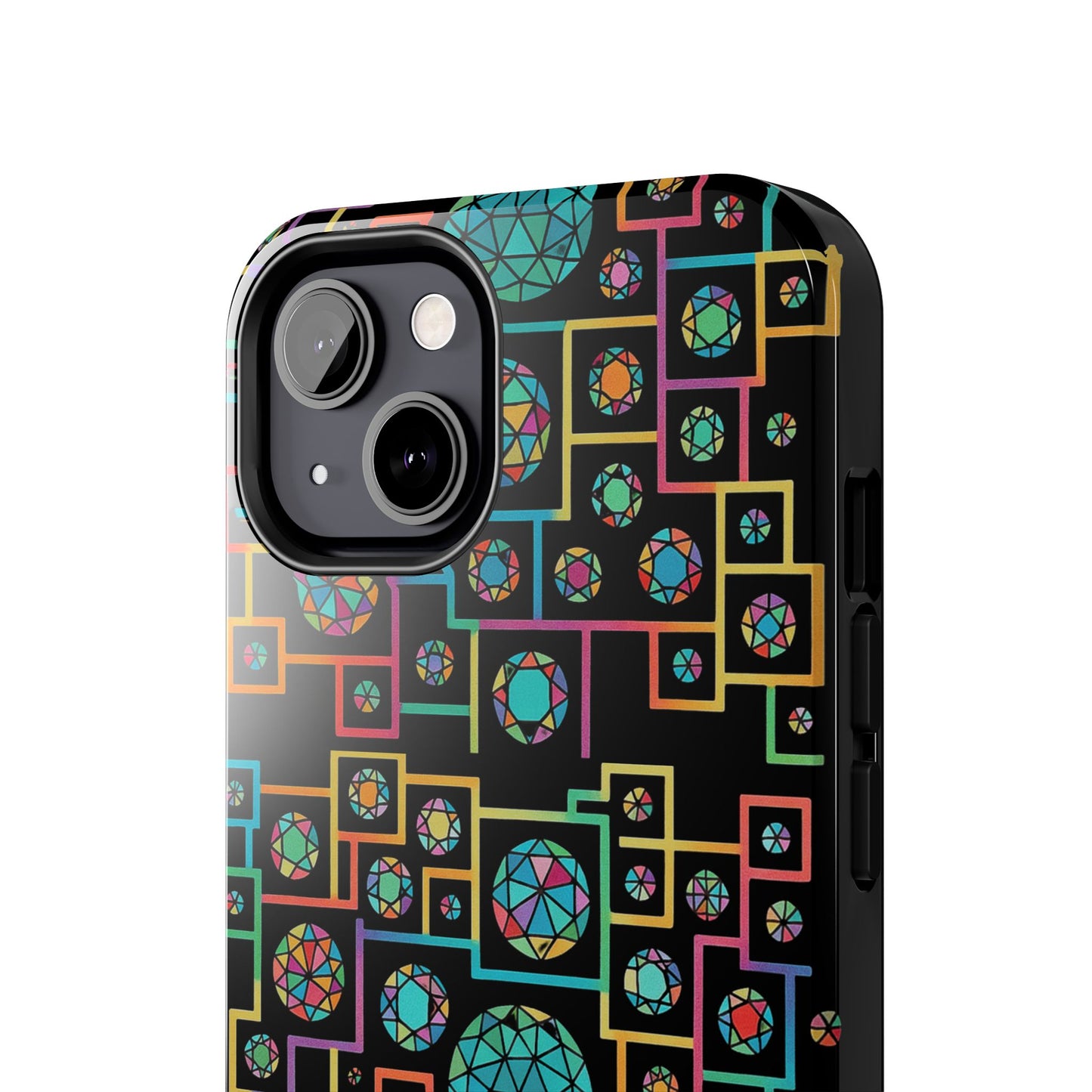 Geometric Dome Inspired Tough Phone Cases