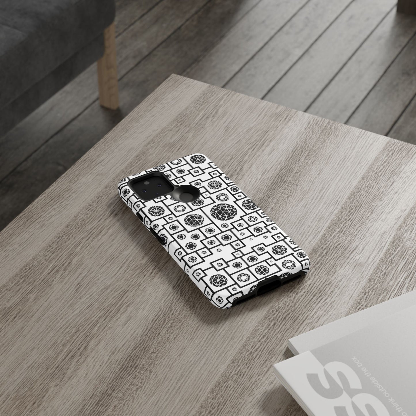 Unique Geometric Phone Case - For iPhone, Google Pixel, and Samsung Galaxy