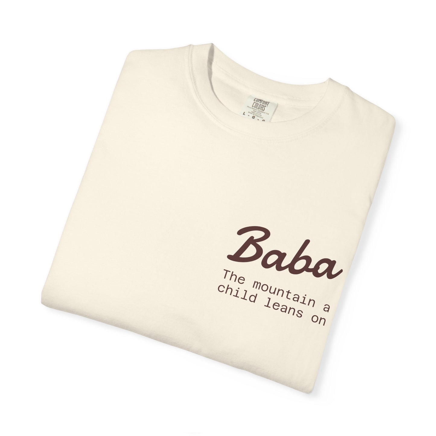 Baba T-Shirt, Casual Gift, Unique, Comfortable Everyday Style - Fathers Day