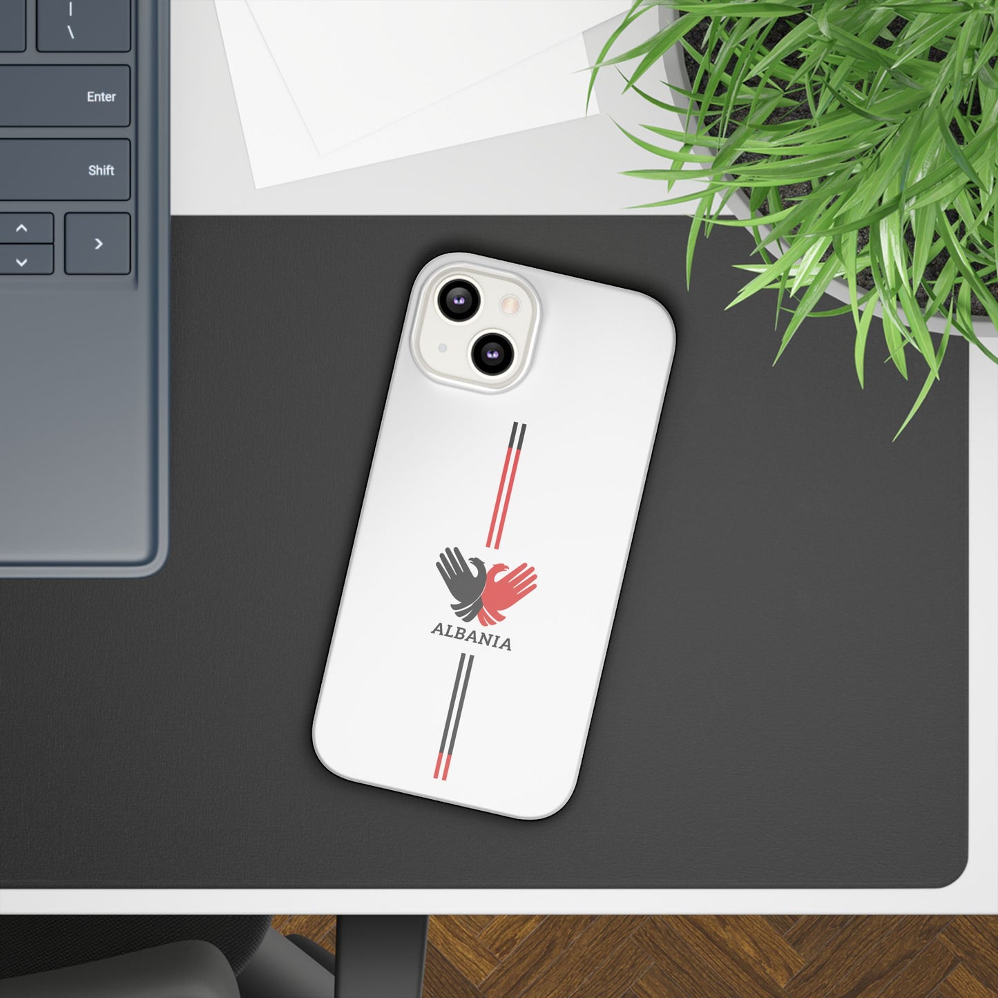 Albania Slim Phone Case | Stylish Mobile Cover, Unique Gift for Travelers, Phone Accessory for Albanian Pride, Home Decor