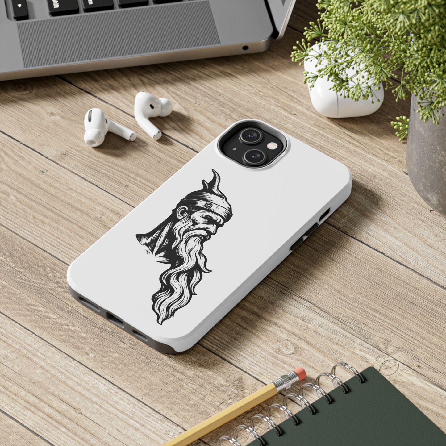 Stylish Tough Phone Case, Gjergj Kastrioti Skënderbeu, Perfect Gift, iPhone Accessories, Durable Protection, Unique Phone Cover
