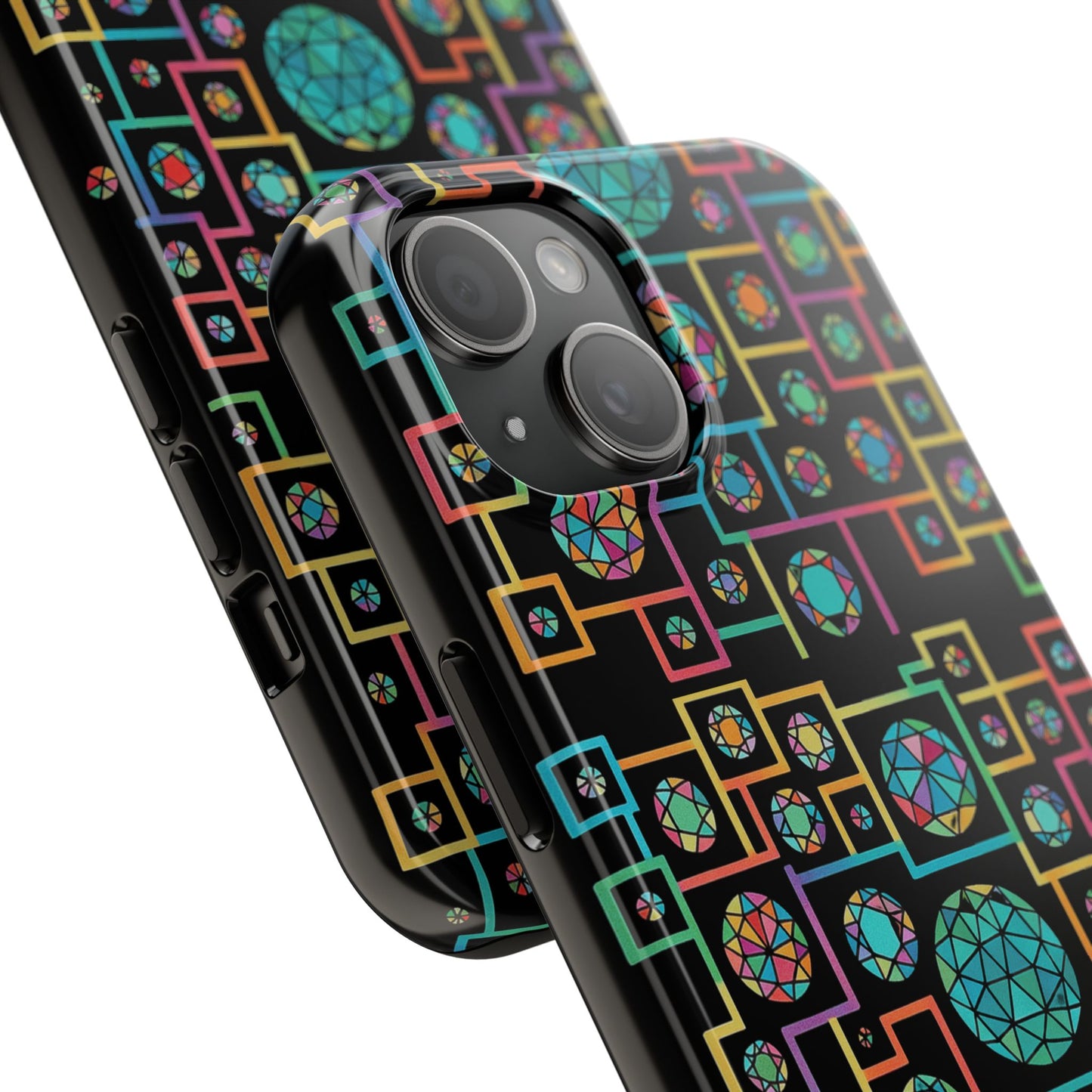 Geometric Dome Inspired Tough Phone Cases