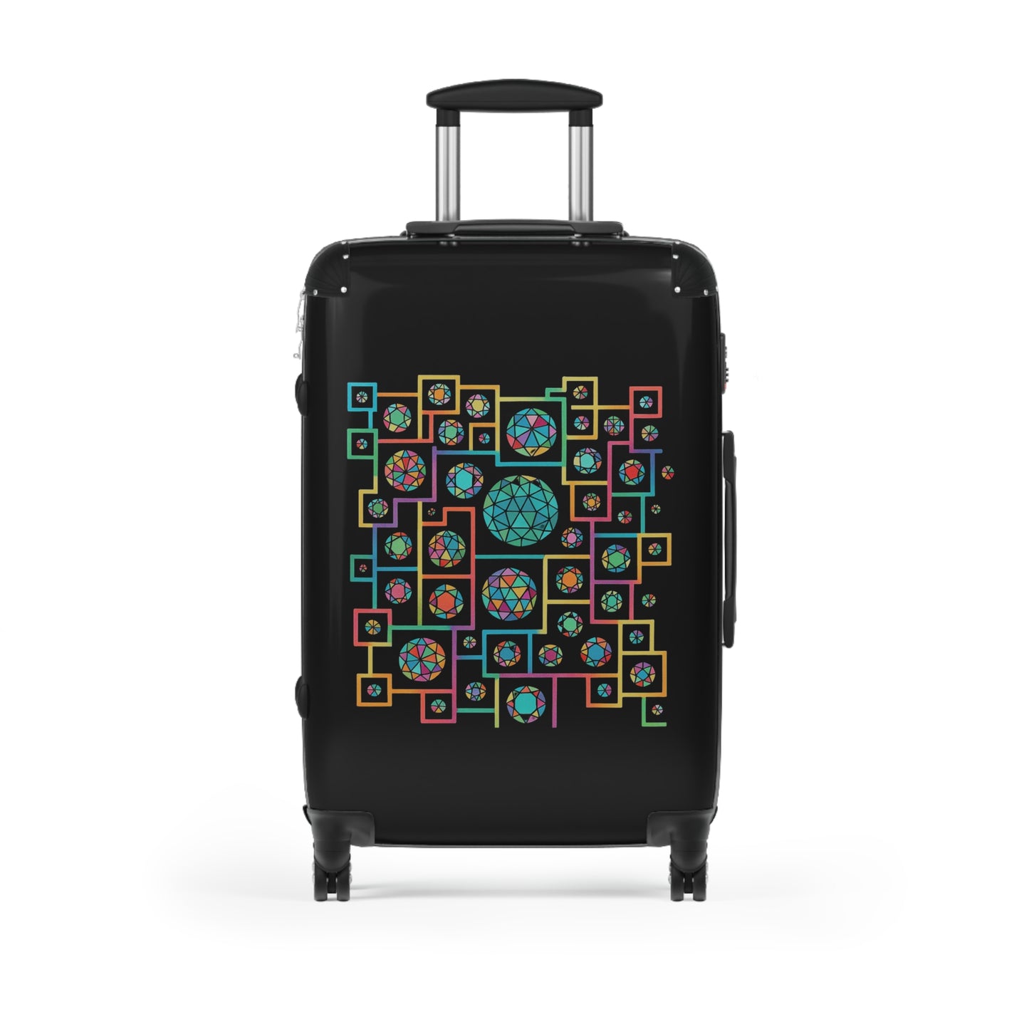 Geometric Heritage Design Suitcase
