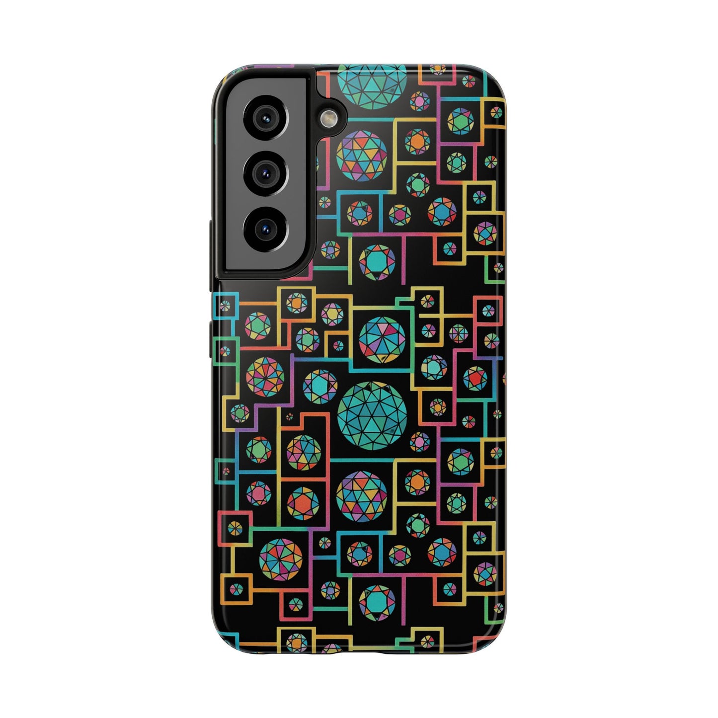 Geometric Dome Inspired Tough Phone Cases