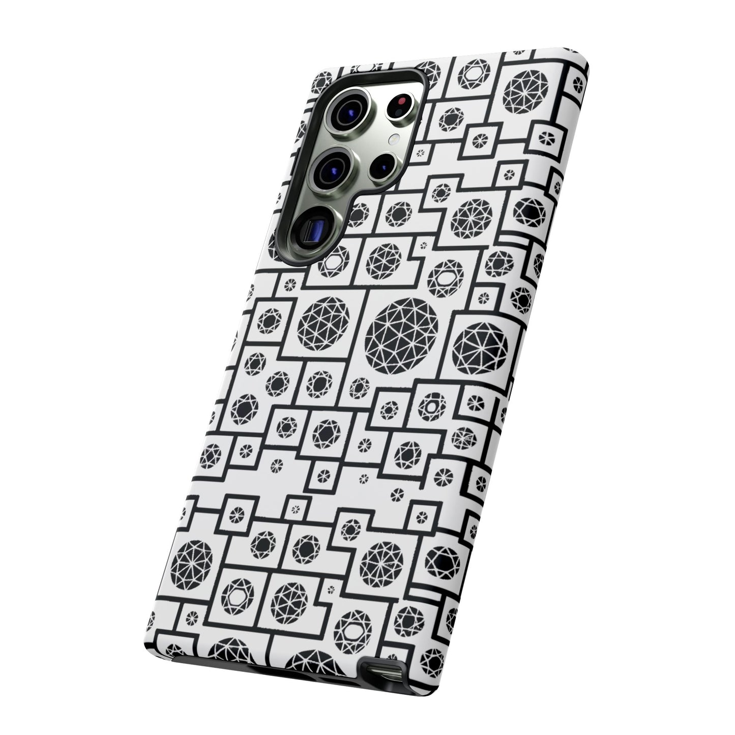 Unique Geometric Phone Case - For iPhone, Google Pixel, and Samsung Galaxy