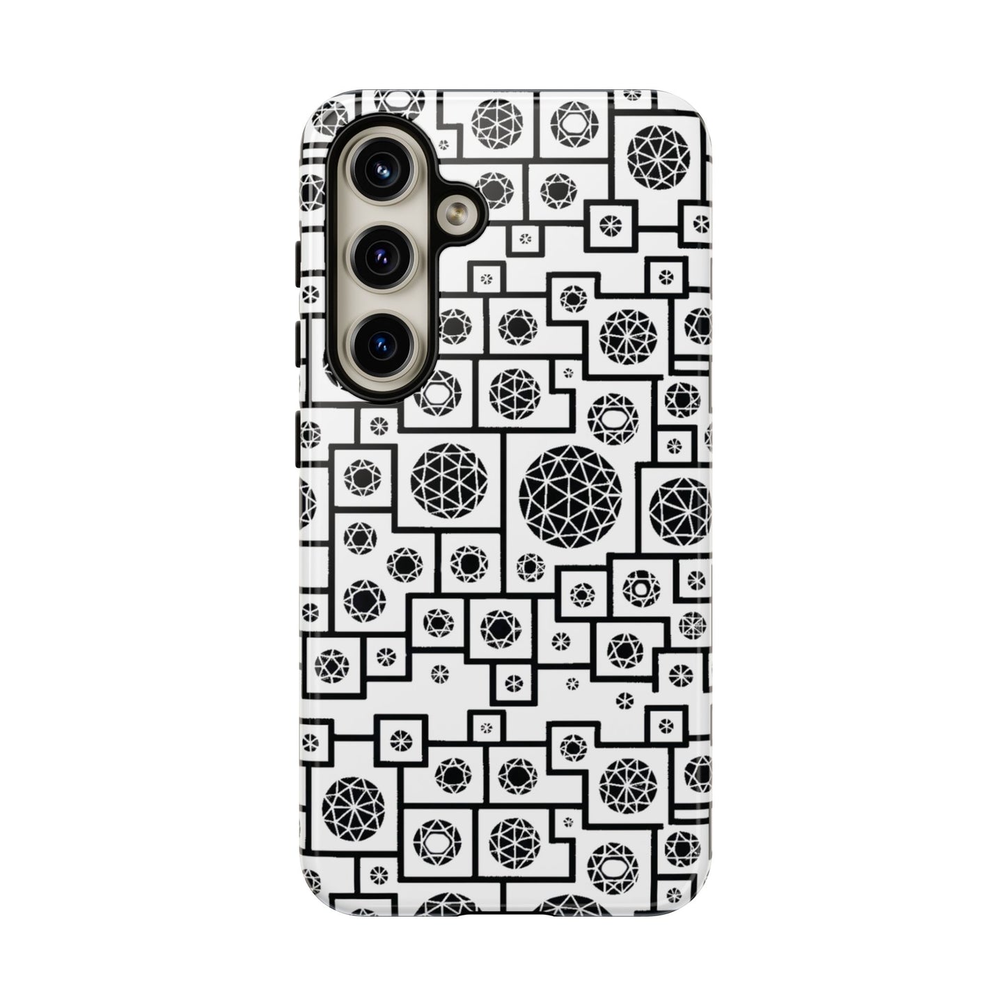 Unique Geometric Phone Case - For iPhone, Google Pixel, and Samsung Galaxy