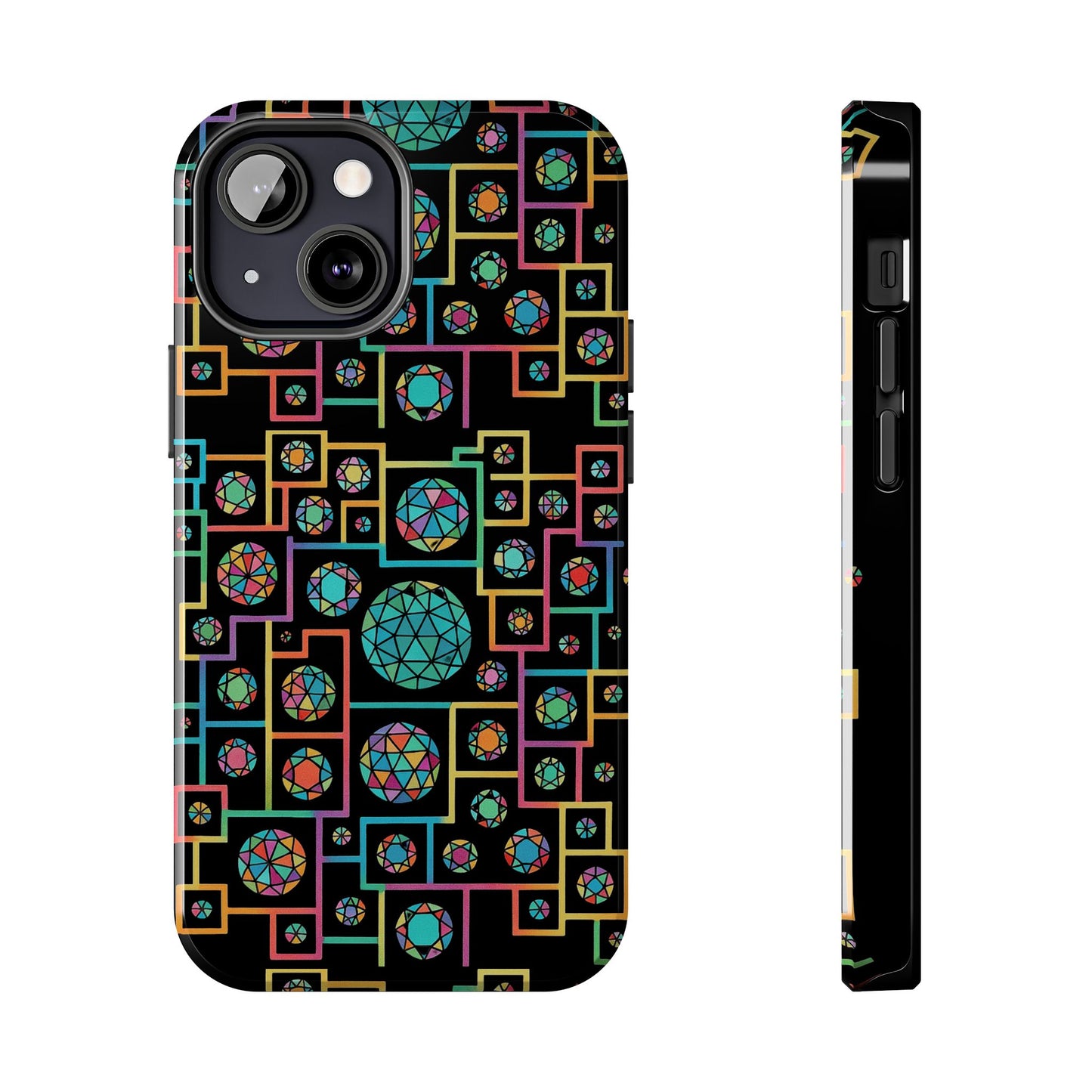 Geometric Dome Inspired Tough Phone Cases