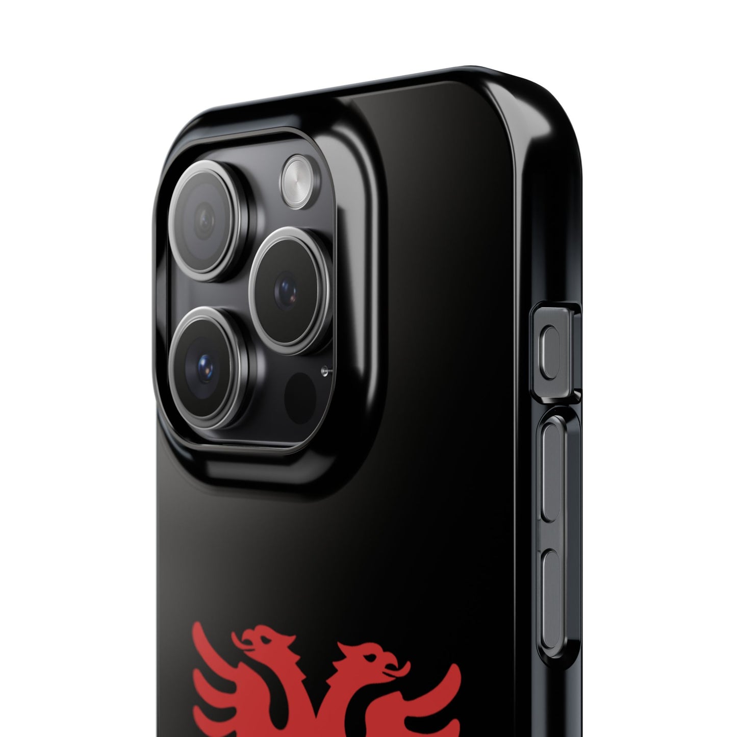 Slim Cases - Albania Double Headed Eagle, Albanian Flag Phone Cover, Patriotic Phone Case, National Symbol Gift, Unique Phone Accessories