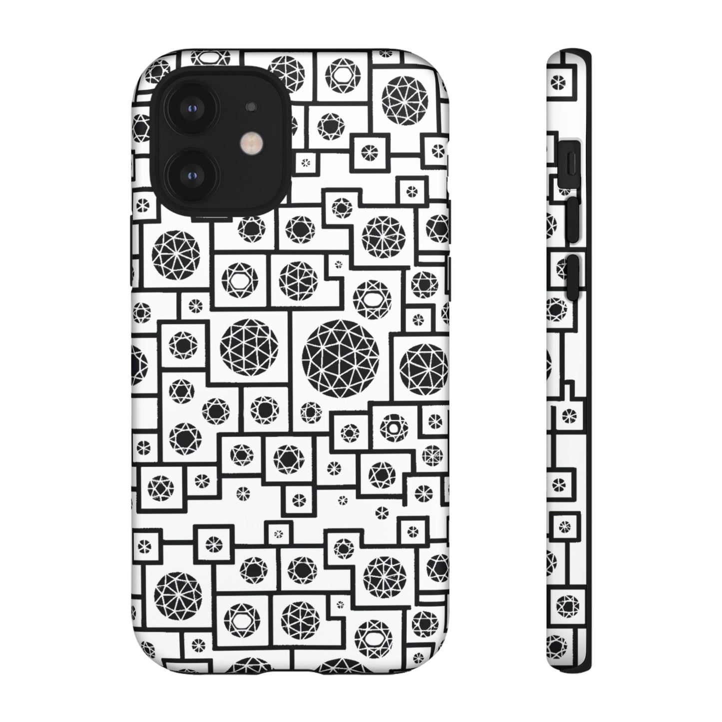 Unique Geometric Phone Case - For iPhone, Google Pixel, and Samsung Galaxy
